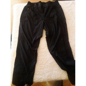 Lululemon 12 Dog runner pant double layer black